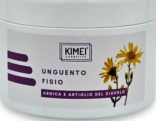 Unguento fisioterapico professionale arnica e artiglio del diavolo 250 ml. kimei cosmetics