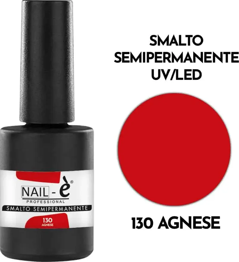 Smalto semipermanente 130 agnese 7 ml. nail-è new generation