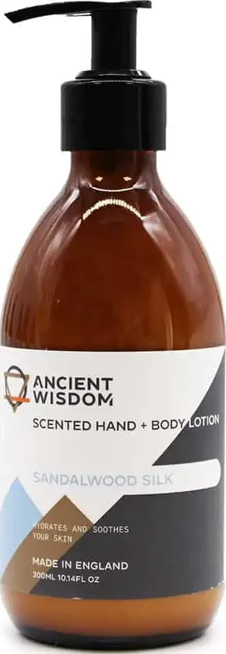 Lozione profumata per mani e corpo sandalo 300 ml. ancient wisdom