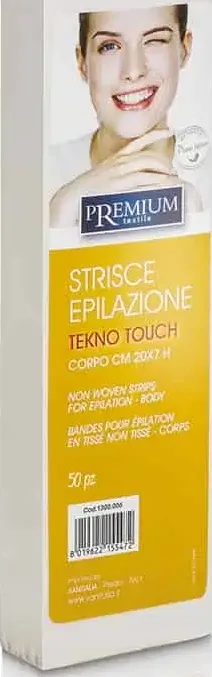 striscia strappacera tnt tekno touch 20x7 cm. 50 pz. xanitalia di kebeautyshop.com