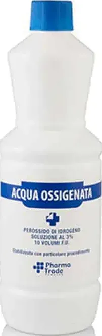 Acqua ossigenata 10 volumi soluzione 3% 1000 ml. pharma trade