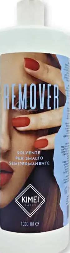 remover - solvente per smalto semipermanente 1000 ml. kimei nails di kebeautyshop.com