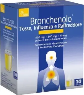 Bronchenolo tosse influenza raffreddore 10 buste | farmacia online cisternino