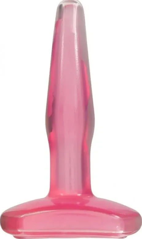 Plug anale butt plug pink jelly small