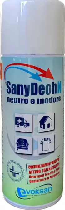 Sanydeoh spray igienizzante multiuso inodore bo 400ml
