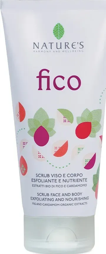 Fico scrub viso e corpo esfoliante e nutriente nature&#039;s