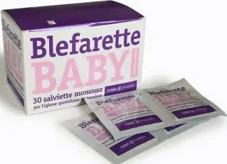 Blefarette baby salviettine oculari medicate monouso 30 pezzi