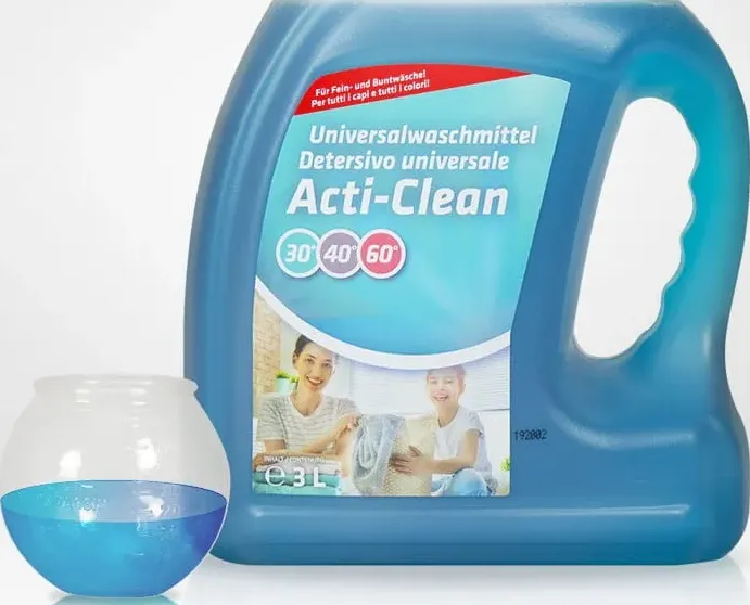 Acti-clean detersivo per bucato 3 litri. Superconcentrato (fino a 120 lavaggi)