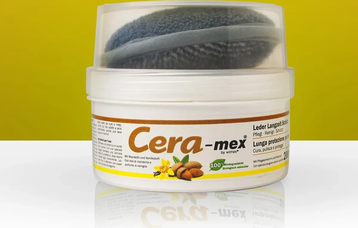 Cera-mex pasta pulizia pelle ed eco-pelle. 200ml