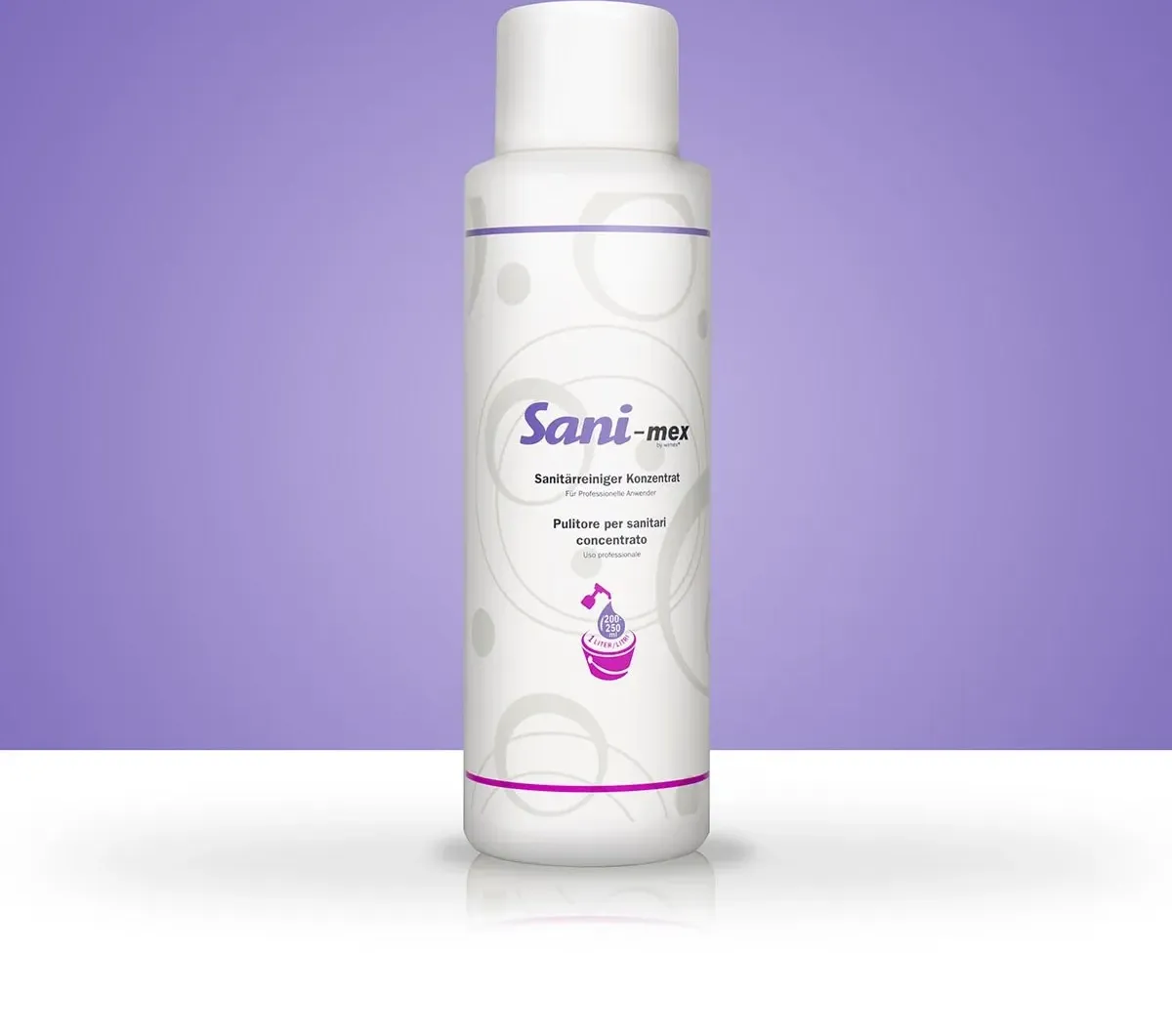 Sani-mex detergente per sanitari concentrato. 1 litro