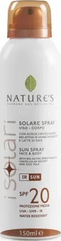 Spray solare viso-corpo spf 20 150 ml