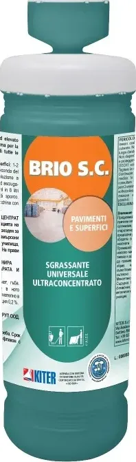 Kiter brio s.c. sgrassatore pavimenti 1 l