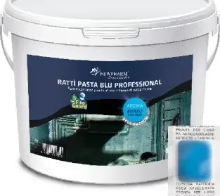 Newpharm rattì pasta blu professional 5 kg