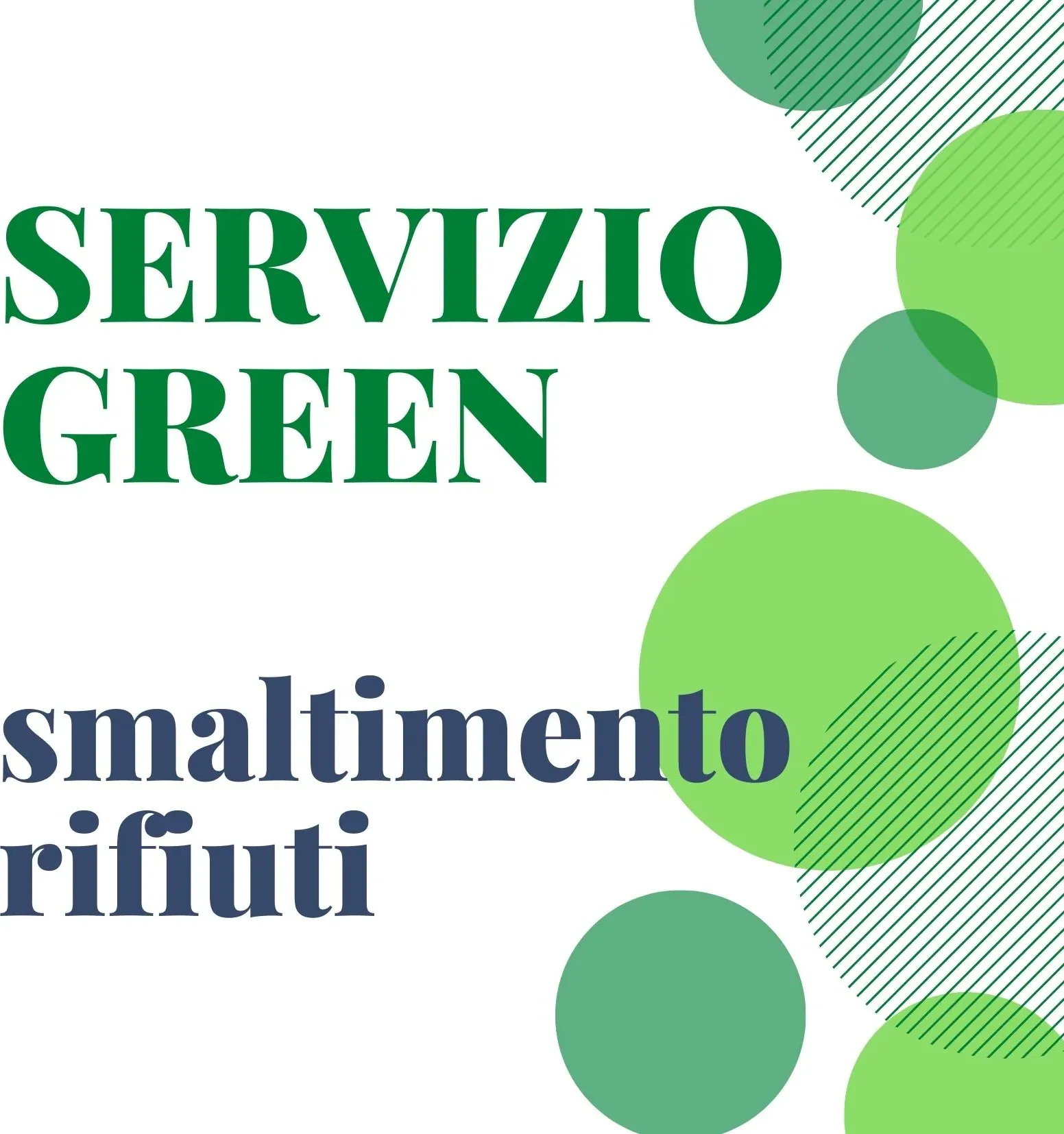 Servizio green &#8211; smaltimento rifiuti