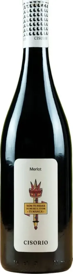 merlot doc friuli - società’ agricola cisorio s.s. capacità 0,75 l  - vetro venduto da bottegadelfriuli.com