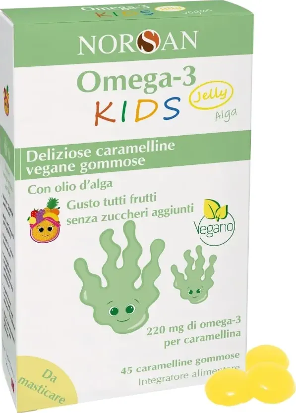 Norsan omega-3 kids jelly alga