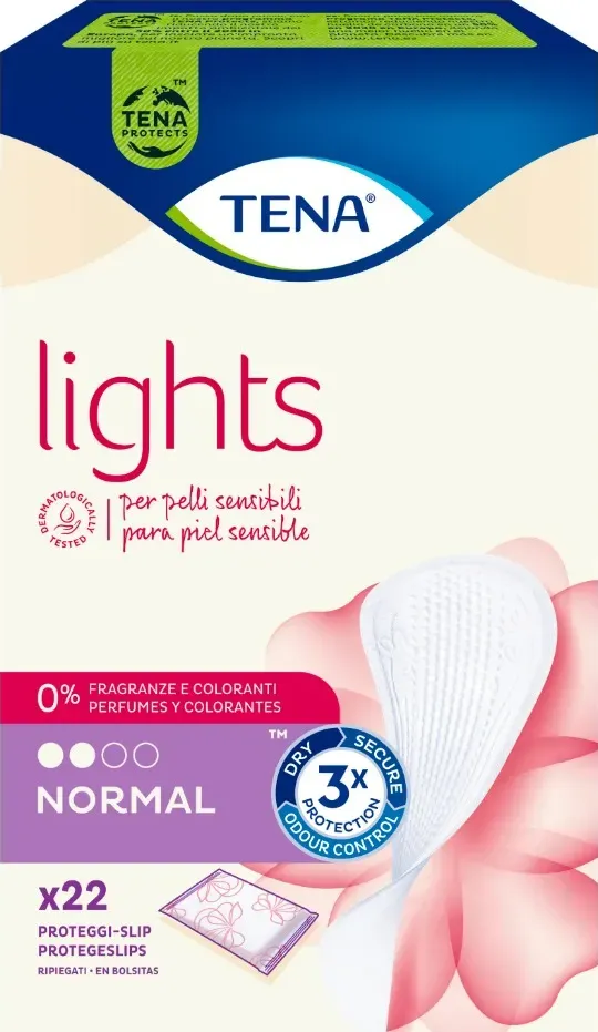 Tena Lights Sensitive Ripiegato 22 Pezzi