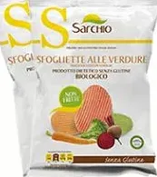 Sarchio Snack Sfogliette Alle Verdure Senza Glutine 55 g