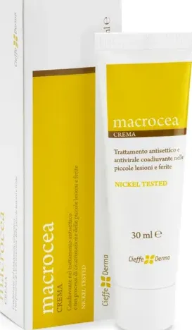 Macrocea Crema Antisettica e Antivirale per Piccole Lesioni e Ferite 30 ml