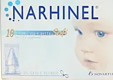 Narhinel 10 Ricariche Usa e Getta Soft Aspiratore Nasale