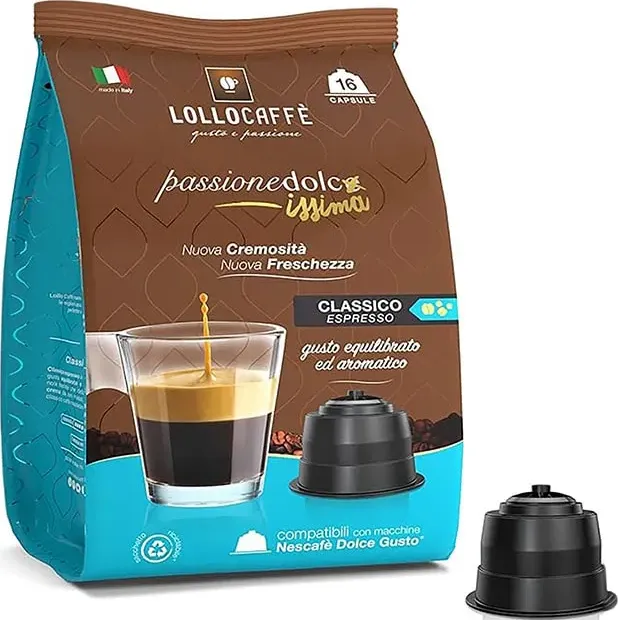 Classico Lollo Caffè 16 capsule per Dolce Gusto