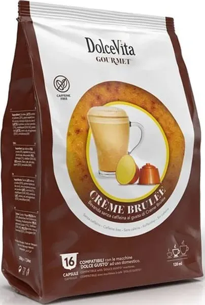 Creme Brulèe Dolce Vita capsule per Dolce Gusto