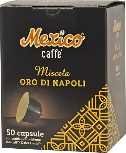 Oro di Napoli Mexico Caffè 50 capsule per Nescafè Dolce Gusto