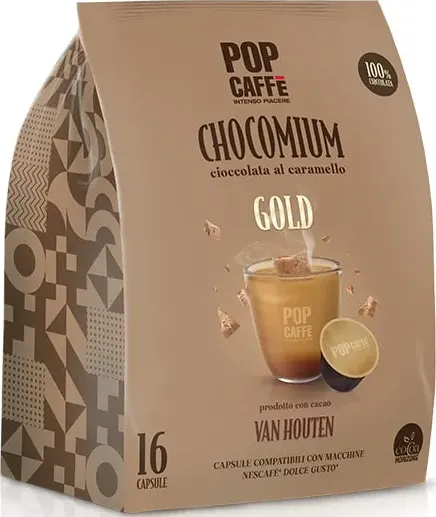 Chocomium Van Houten Gold Pop Caffè per Dolce Gusto