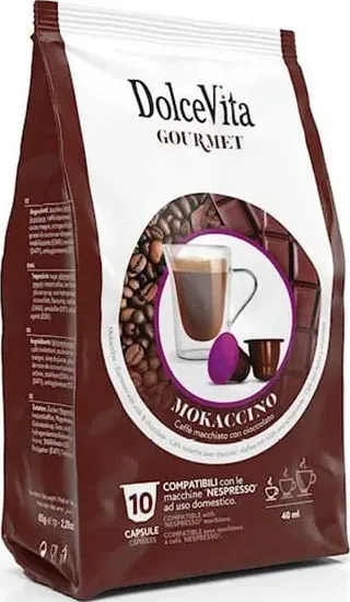 Mokaccino Dolce Vita capsule per Nespresso