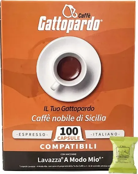 Insonnia Gattopardo To.Da 100 capsule per Lavazza A Modo Mio