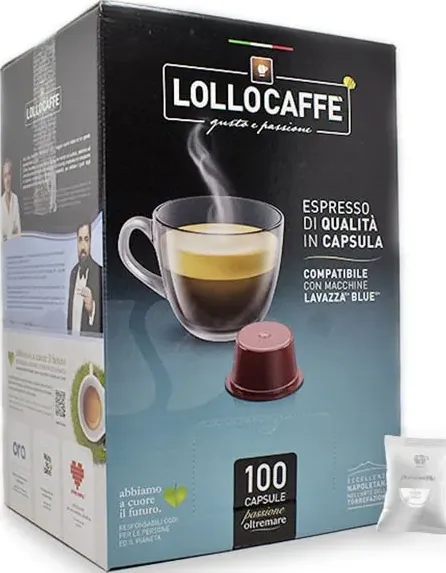 Argento Lollo Caffè capsule per Lavazza Blue