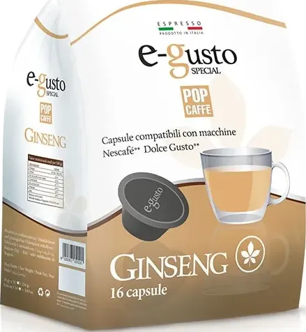 Ginseng Pop capsule per Nescafé Dolce Gusto