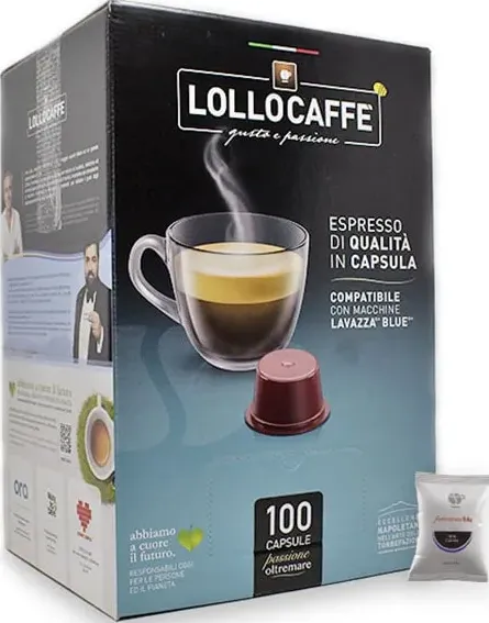 Nero Lollo Caffè capsule per Lavazza Blue