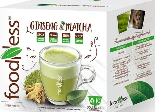 Ginseng & Matcha Foodness capsule per Dolce Gusto