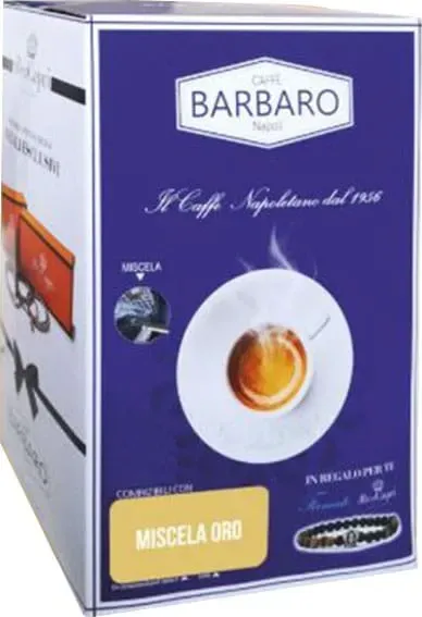 Oro Delicato Caffè Barbaro Napoli capsule per Illy Iperespresso