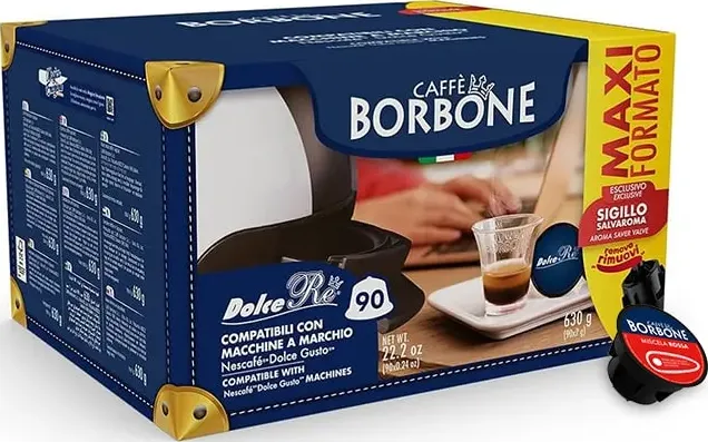 Miscela Rossa Borbone DolceRe per Dolce Gusto