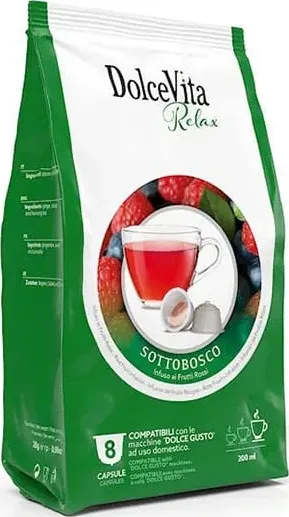 Sottobosco Dolce Vita capsule per Nescafè Dolce Gusto di verocaffe.eu