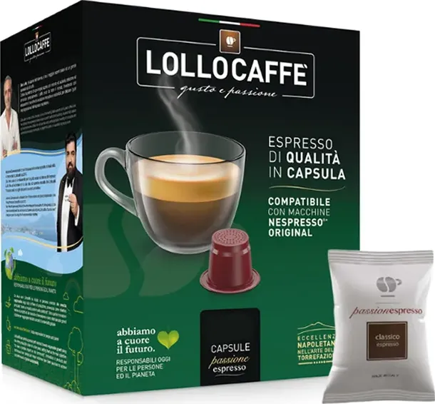 Classico Lollo Caffè capsule per Nespresso