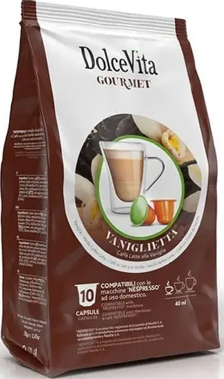 Vaniglietta Dolce Vita capsule per Nespresso