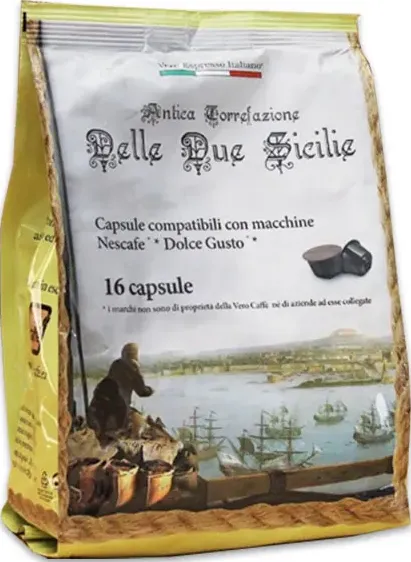 Maestrale Due Sicilie 16 capsule per Dolce Gusto