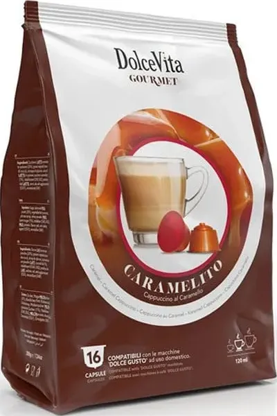 Caramelito Dolce Vita capsule per Nescafè Dolce Gusto di verocaffe.eu