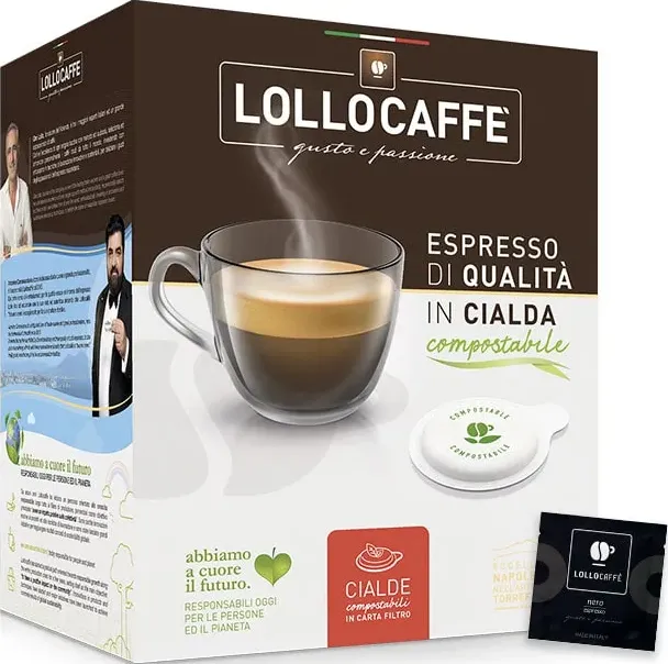 Nero Lollo Caffè cialde compostabili