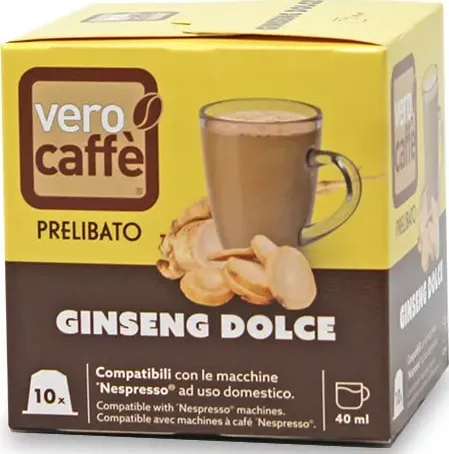 Ginseng Dolce VeroCaffè per Nespresso