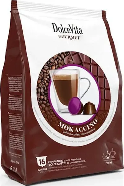 Mokaccino Dolce Vita capsule per Nescafè Dolce Gusto di verocaffe.eu