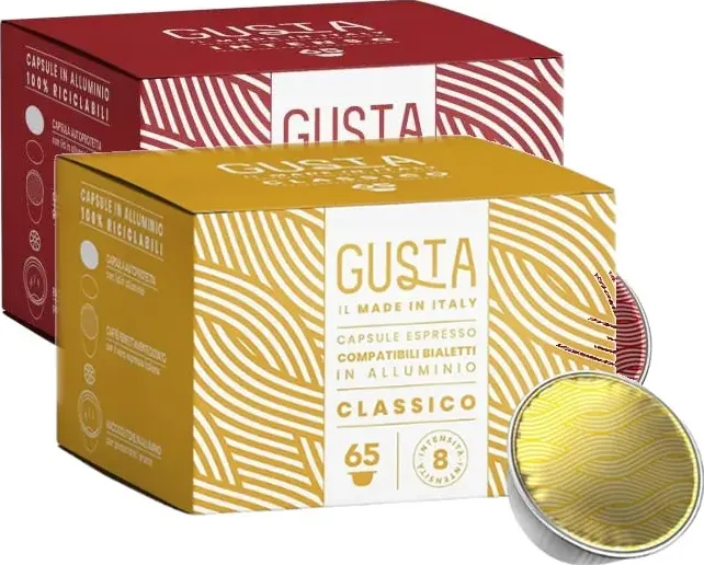 Gusta Classico e Intenso Bialetti 2 confezioni x 65 per Bialetti di verocaffe.eu