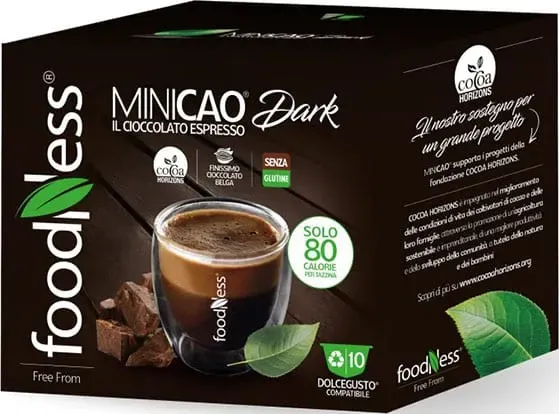 Minicao Dark Foodness capsule per Dolce Gusto