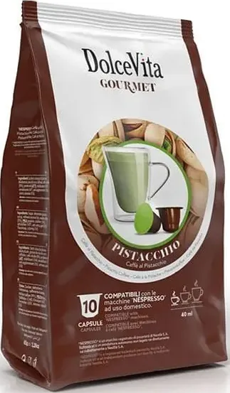 Pistacchio Dolce Vita capsule per Nespresso