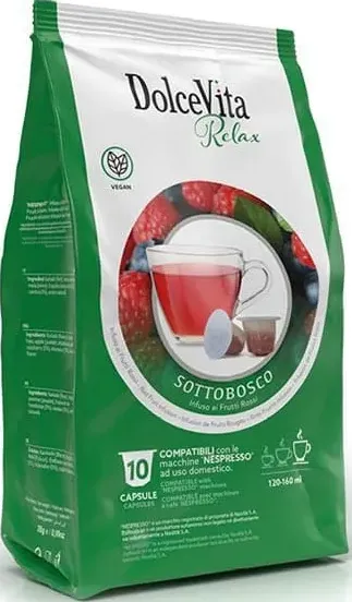 Sottobosco Dolce Vita capsule per Nespresso