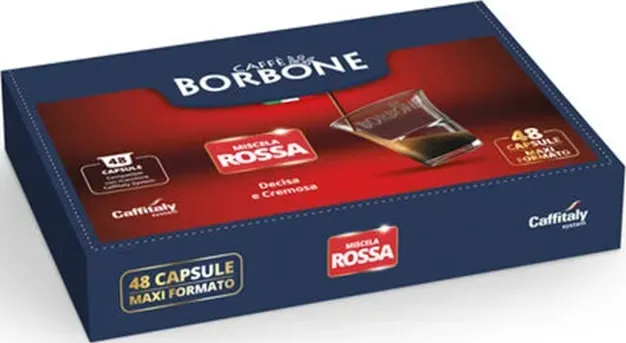 Miscela Rossa Borbone per Caffitaly 48 capsule