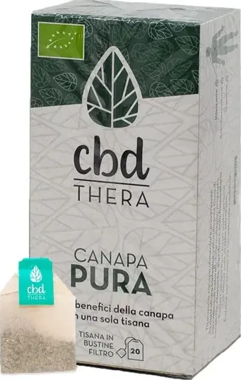 Tisana Canapa Pura CBD Therapy bustine